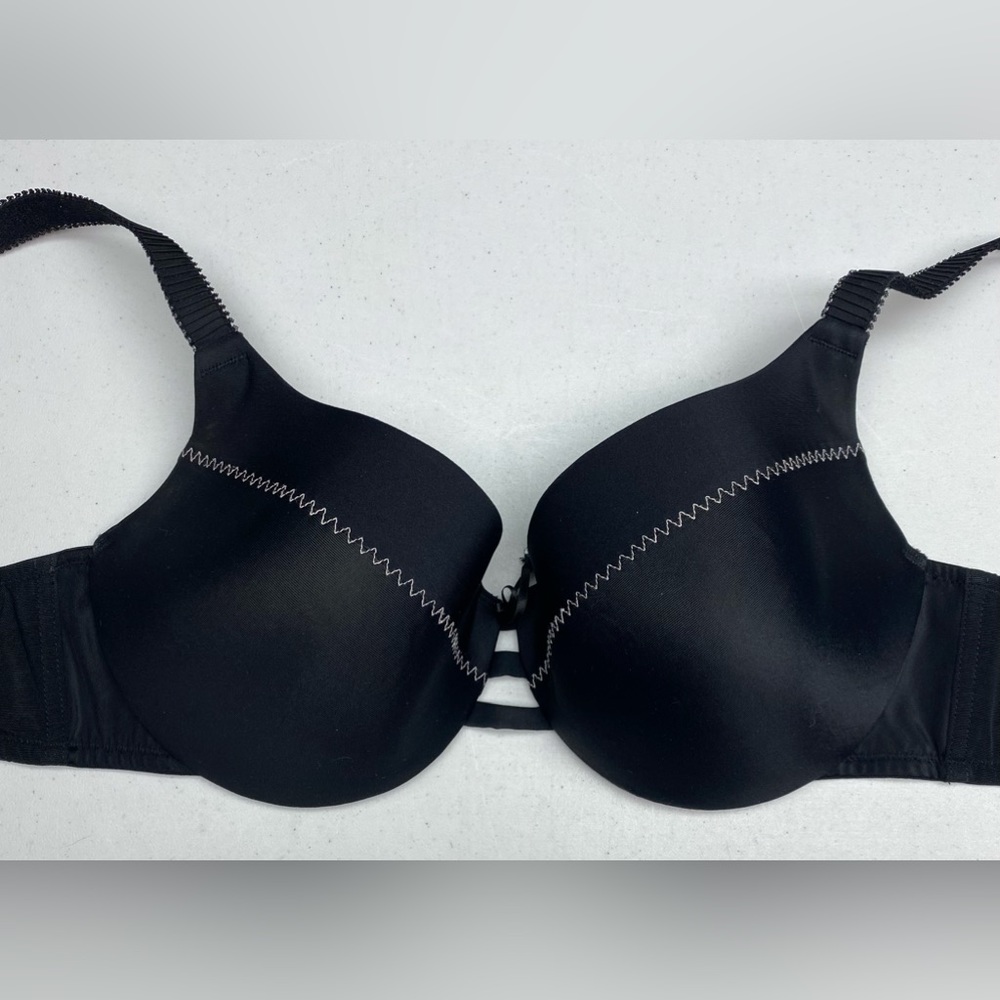 AG BLK/WHT Lightly Lined Underwire, 36DD *P1086